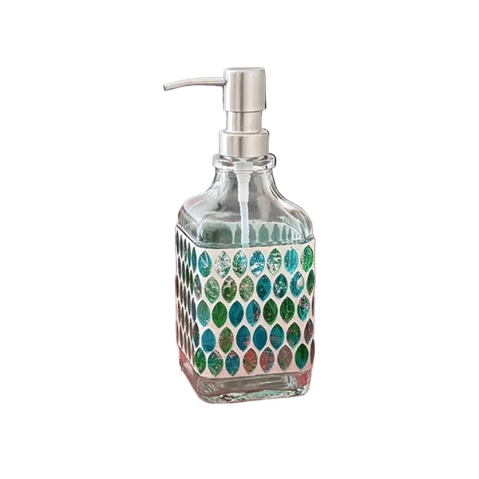 Soap Dispenser Shiny Glass Soap Dispensers, Refill Bottles, And Glass Bottles For Body Lotion