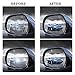 Anti Fog Film Car Rear View Mirror Waterproof Film Protective Film Anti Glare Rain-Proof Anti Water Mist, HD Nano Film Anti-Glare,Anti-Scratch,Rainproof