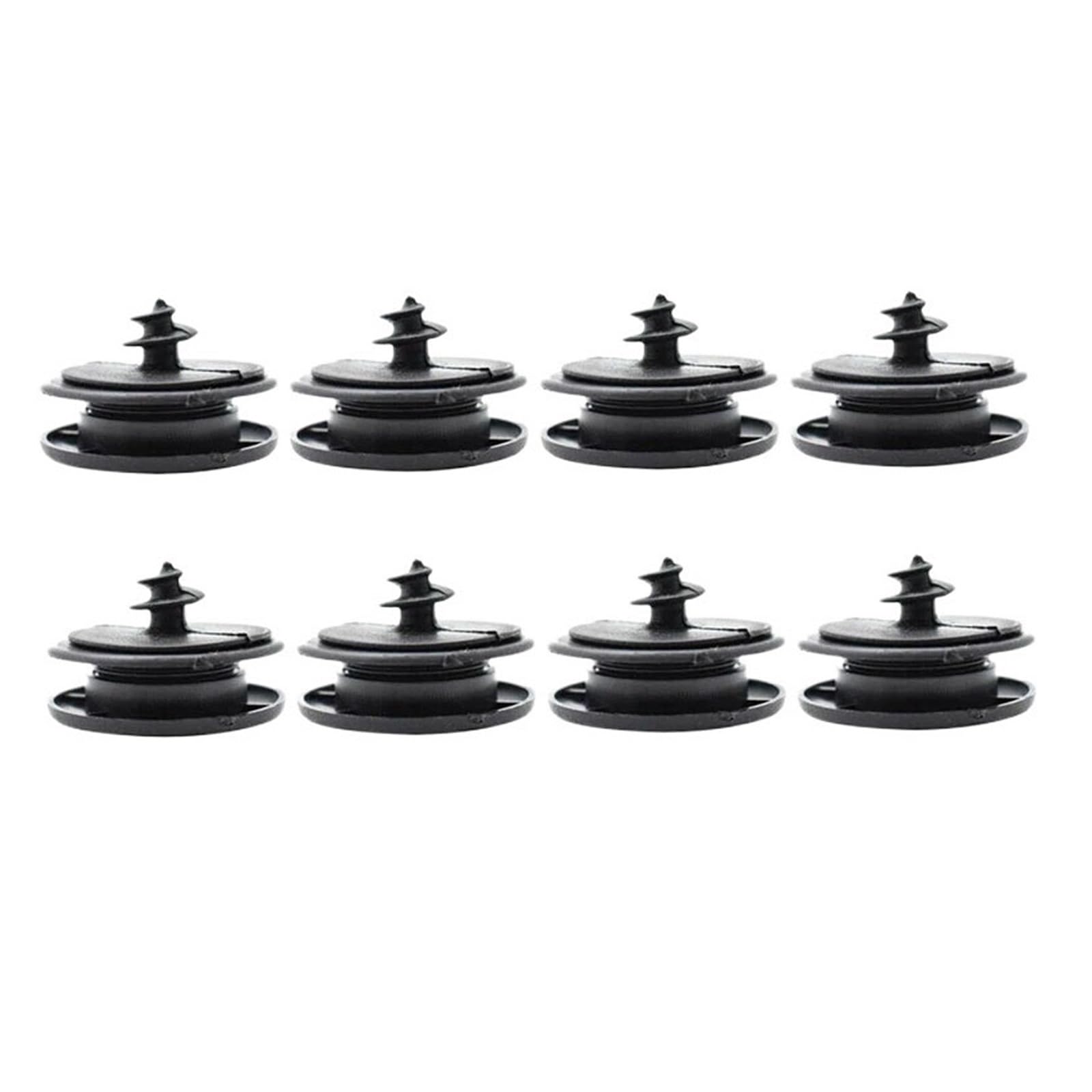 KXFVYNE 8Pcs Car Floor Mat Clips Retention Holders Grips Carpet Fixing Clamps Buckles Anti Skid Fastener Retainer Resistant