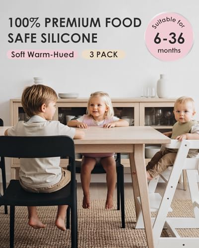 Tiny Marvels Silicone Bibs for Babies with Food Catcher Pocket, Adjustable Waterproof Feeding Bib for Infants & Toddlers, Soft BPA-Free Easy Clean Bib for Everyday Meals - Image 3