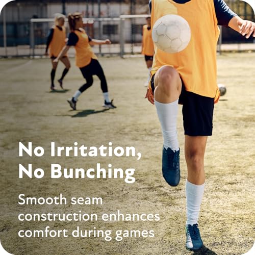 Sof Sole Soccer Over-the-Calf Team Athletic Performance Socks (2 Pair) - Image 4