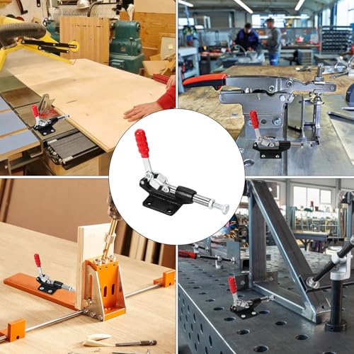 Image of 4-Pack, 304C Push Pull Toggle Clamp, 500 lb Holding Capacity