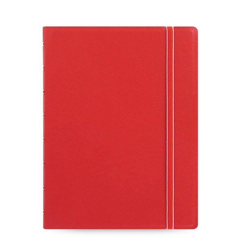 Filofax A5 Refillable Notebook - Red