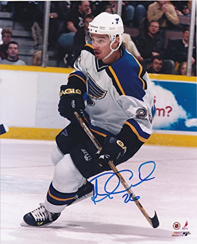 Petr Cajanek Autographed 8x10 Photograph St Louis Blues