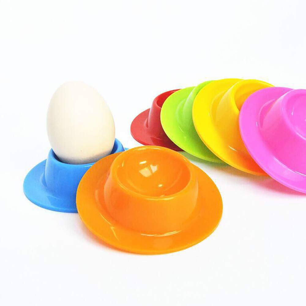 Portauova Design Rotondo Portauova Eleganti Design Set Di 6 Portauova In Porcellana - Bianco, 7x5.2 Cm, Per Uova Sode E Alla Coque Uova Sode Colazione Portauova Porcellana Bianca