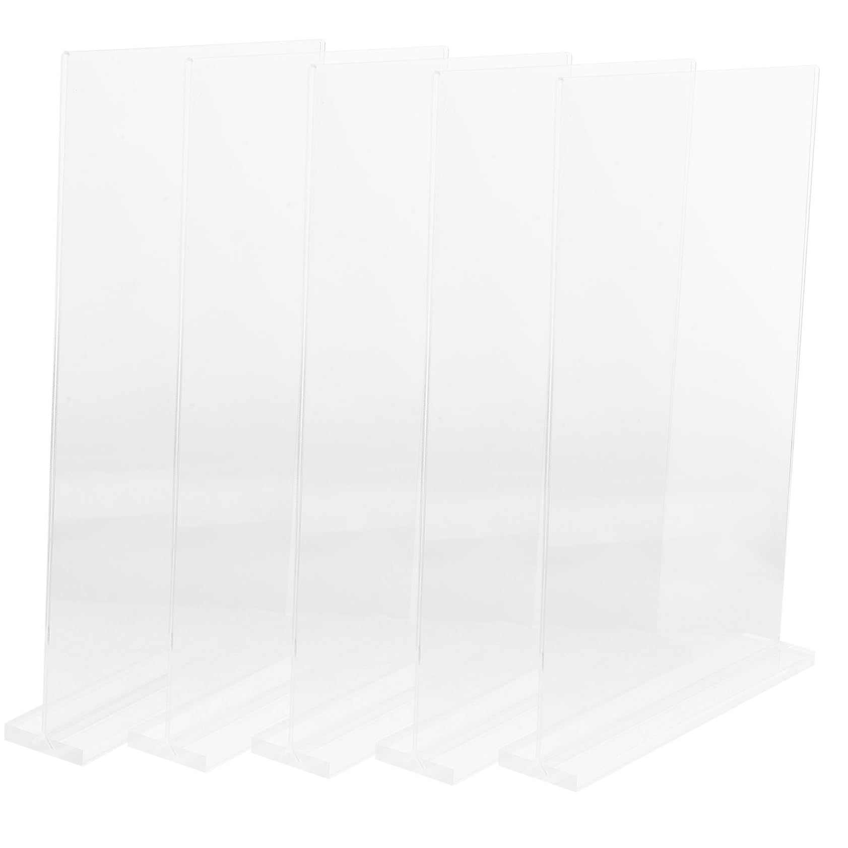 Expositor A4, Portamenús Acrílico, Expositor De Plástico A4, Expositor De Escritorio Para Carteles, Menús En Restaurantes, Hoteles, Expositor Transparente, Doble Cara, Portamenús De Escritorio