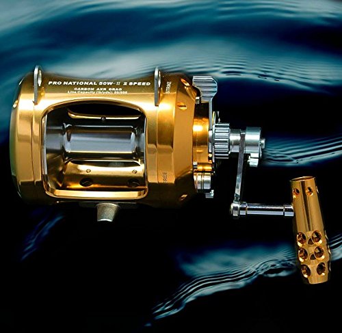 OKIAYA Marlin Series Pro National 50W-II 2 Speed Reel with AXR Drag