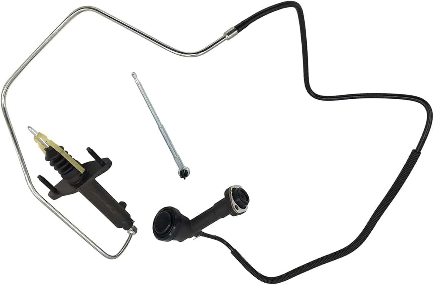 Clutch Master & Slave Cylinder Assembly Compatible with Chevrolet GMC C1500 C2500 C3500 K1500 K2500 K3500 1992 1993 1994 1995 Replaces CC649028 12385527