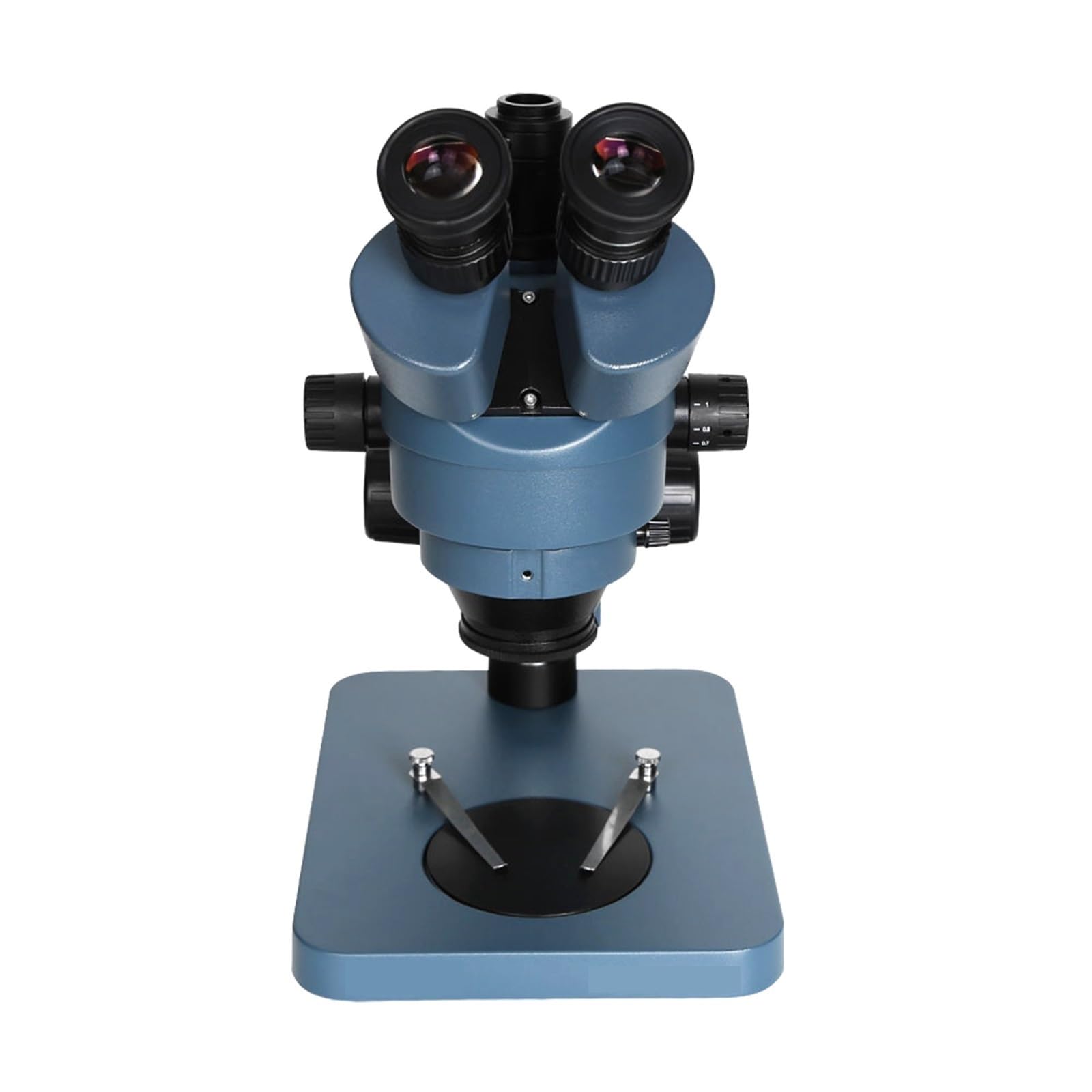 Microscopio Stereo Trinoculare Simul-focale 56LED Luce Ausiliaria Obiettivo For L'industria Della Saldatura Chiaro E Preciso