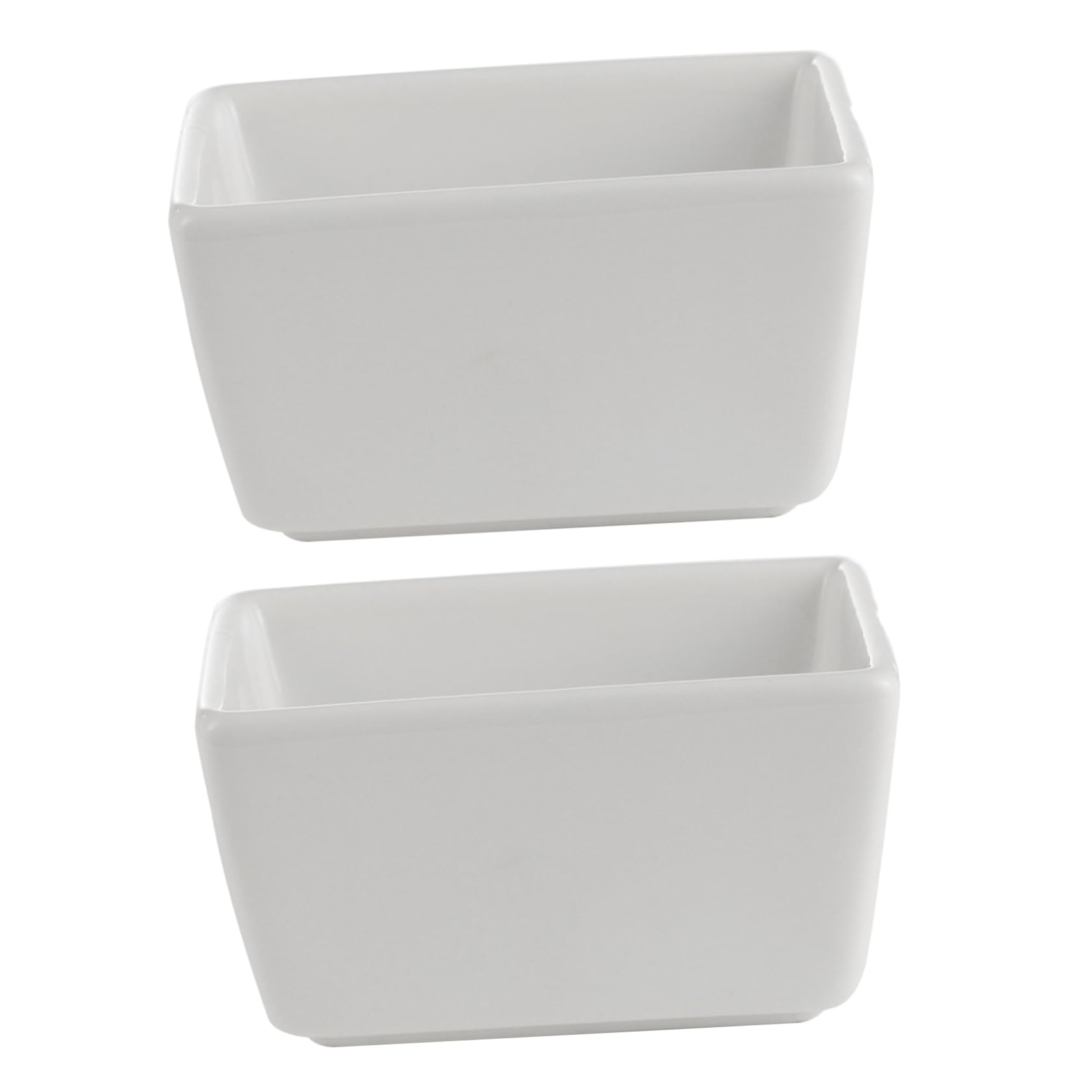 CIYODO 2 Pcs Sugar Bowl Sauce Container Small Dessert Cups Serving Bowls Vintage Gravy Boat Sauce Cup Seasoning Cup Sauce Bowl Mini Containers Appetizer Dishes Sauce Boats White Ceramics