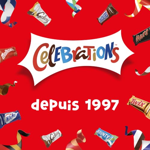 CELEBRATIONS Assortiment Mini Chocolats SNICKERS TWIX MARS Ballotin 163g – vue 8