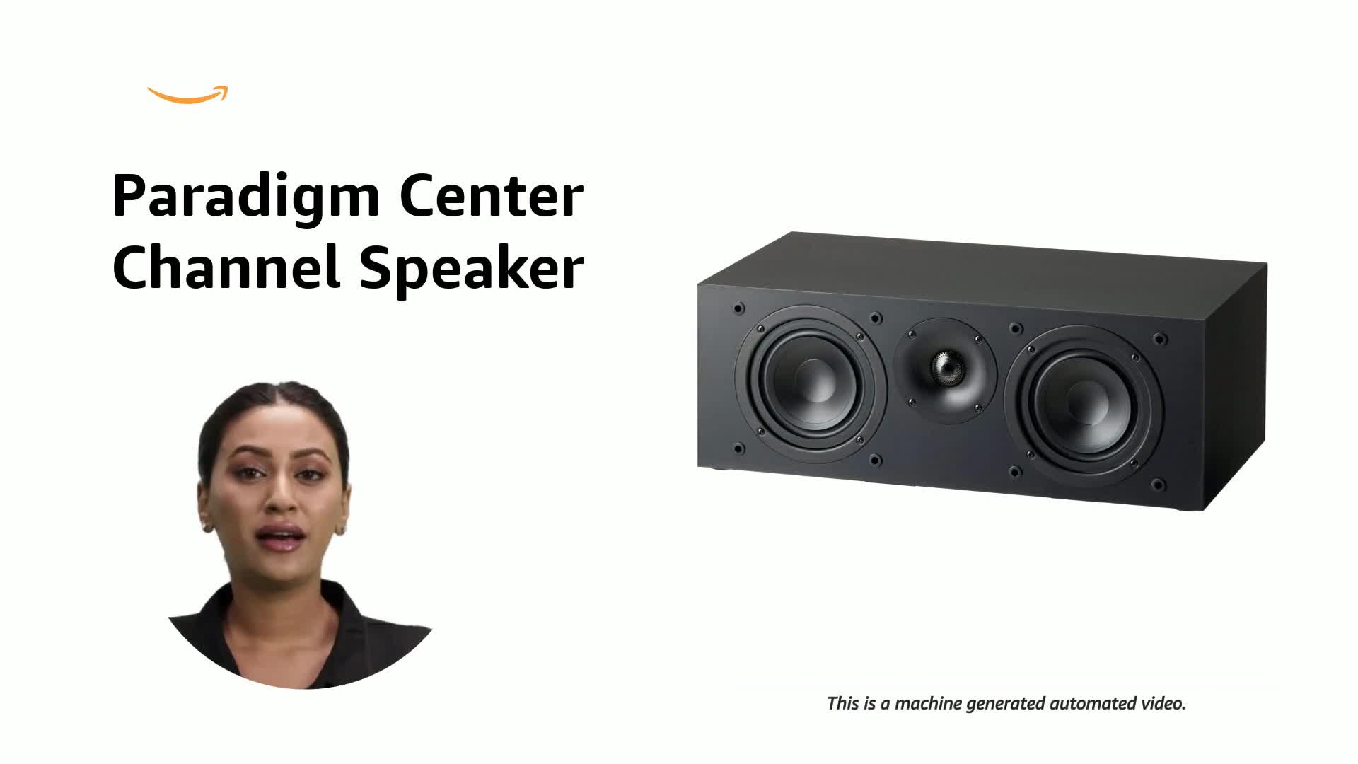 Paradigm Monitor SE 2000C Center Channel Speaker (Matte Black