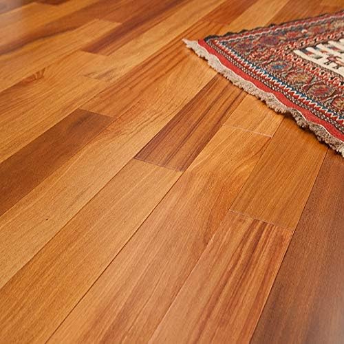 Brazilian Teak Prefinished Engineered 5" x 1/2" Wood Flooring Samples at Discount Prices by Hurst Hardwoods