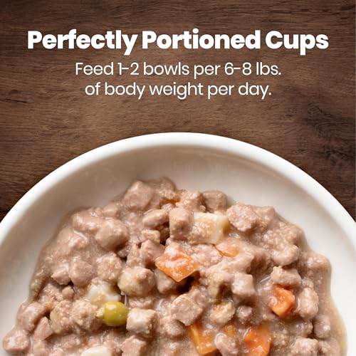 Blue Buffalo Delights Rotisserie Chicken Flavor Natural Grain Free Wet Dog Food for Small Breed Dogs in Hearty Gravy with Natural Ingredients, Vitamins & Minerals, 3.5-oz. Each (12 Cups)