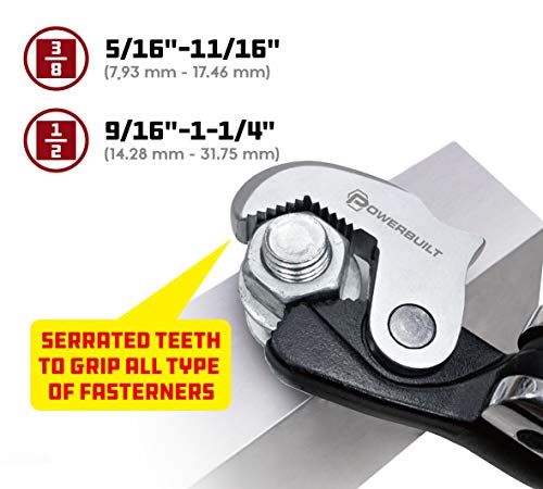 Powerbuilt Crowfoot Wrench Set - Image 2