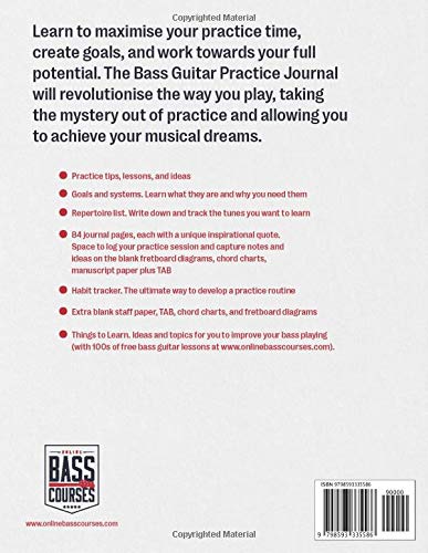 The Bass Guitar Practice Journal: Plan Your Way to Musical Mastery - Image 2