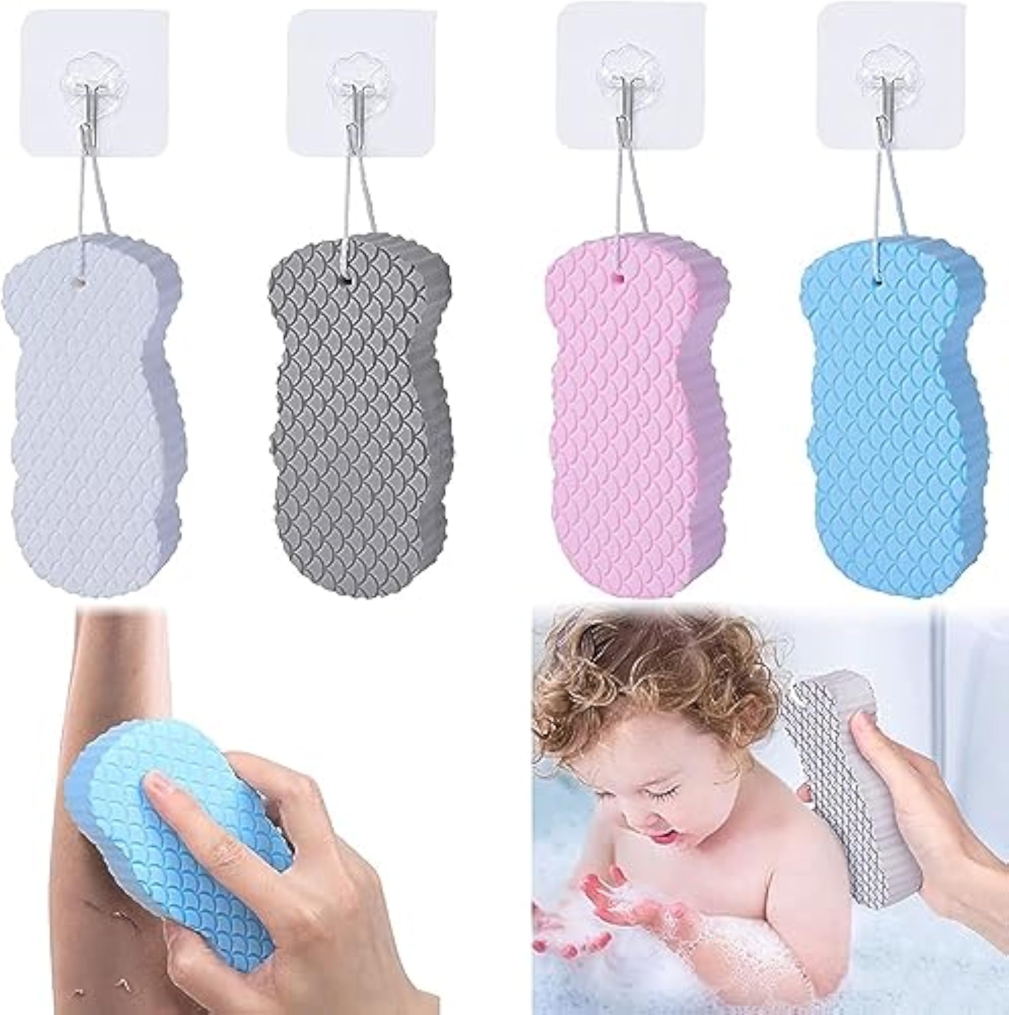 Ultra Soft Exfoliating Bath Sponge