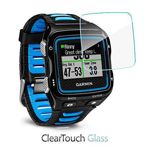 BoxWave Screen Protector Compatible with Garmin Forerunner 920XT - ClearTouch Glass, 9H Tempered Glass Screen Protection for Garmin Forerunner 920XT