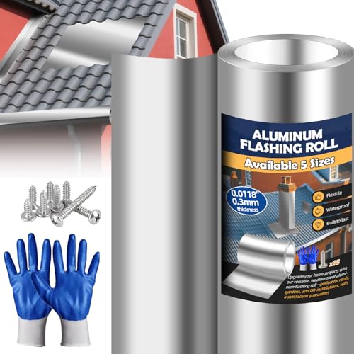 Aluminum Flashing Roll Roof Flashing – 6 Inch x 100...