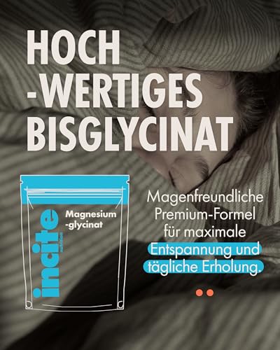 Magnesium glycinat Nahrungsergänzungsmittel – 500 mg – Premium-Qualität – 100 vegane… – Ansicht 3