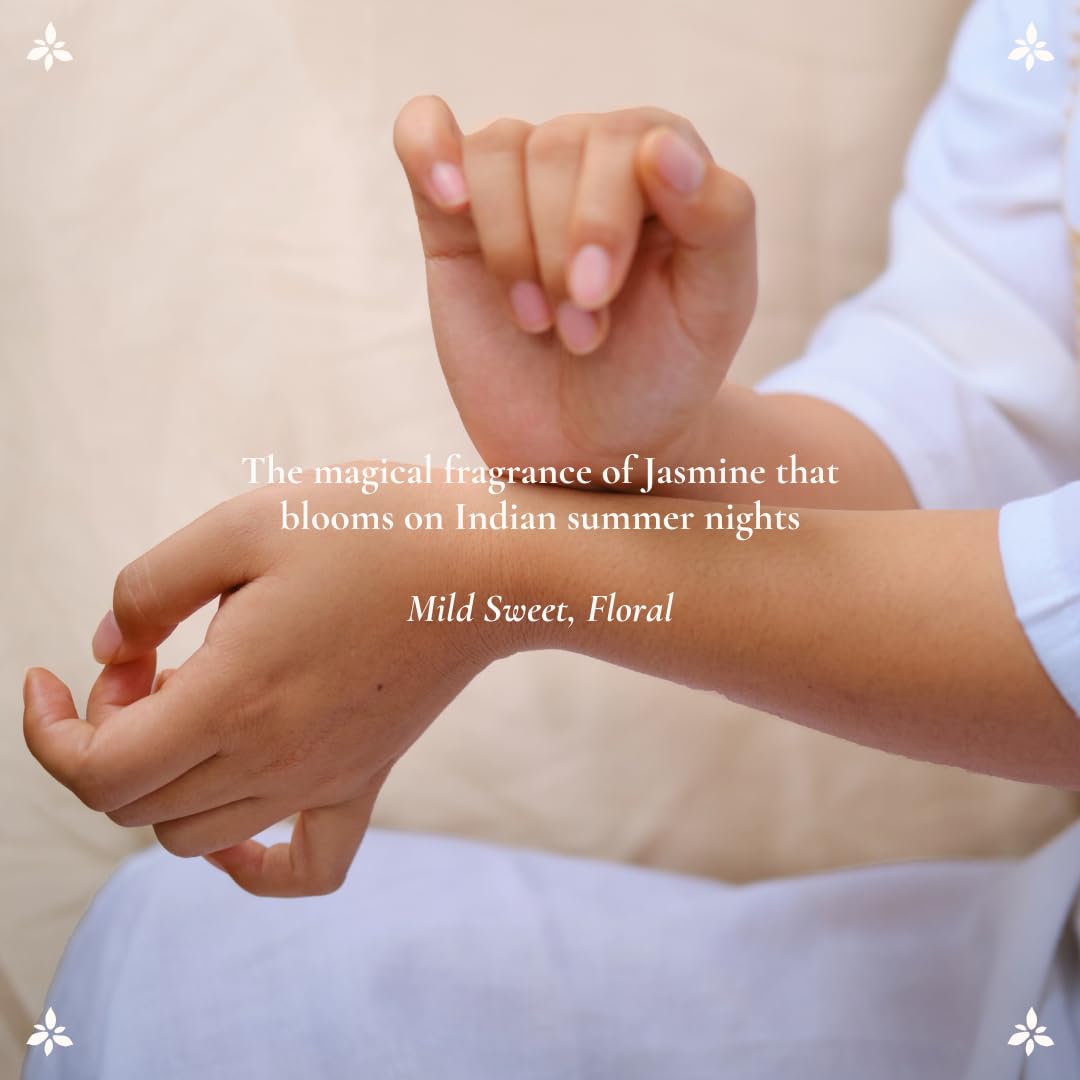 Boond Fragrances Motiya Jasmine Attar | Long lasting | Magical Fragrance of Jasmine That Blooms On Indian Summer Nights | Unisex Organic Perfume-3ml - Image 4