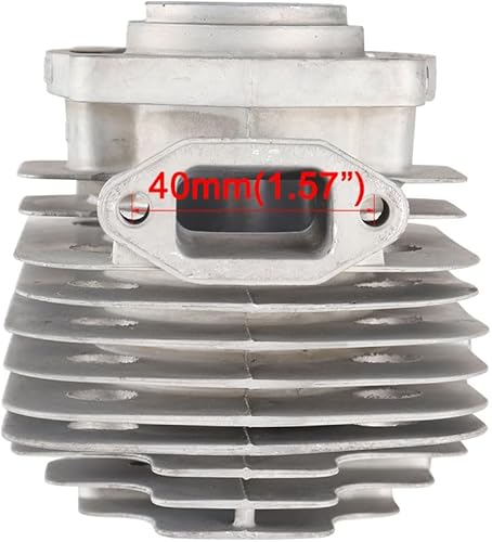 Miniatura 2 de Kit de anillo de pistón de cilindro de diámetro grande de 1.57 pulgadas para motor de 2 tiempos, 43 cc, 47 cc, 49 cc, mini, ATV, 4 ruedas,