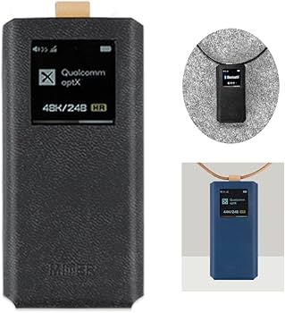 Amazon.com: MITER CASE for FiiO BTR7, Handmade Italy Artificial PU