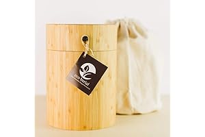 Eco Burial: Biodegradable Cremation Urn - Natural Bamboo Burial Urn for Human Ashes
