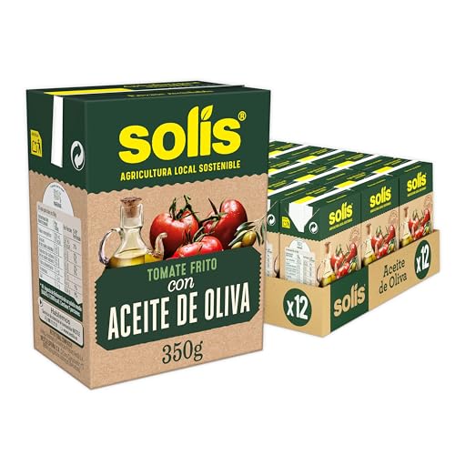 Solis Salsa de tomate COMBI OLIVA 12 x 350 g