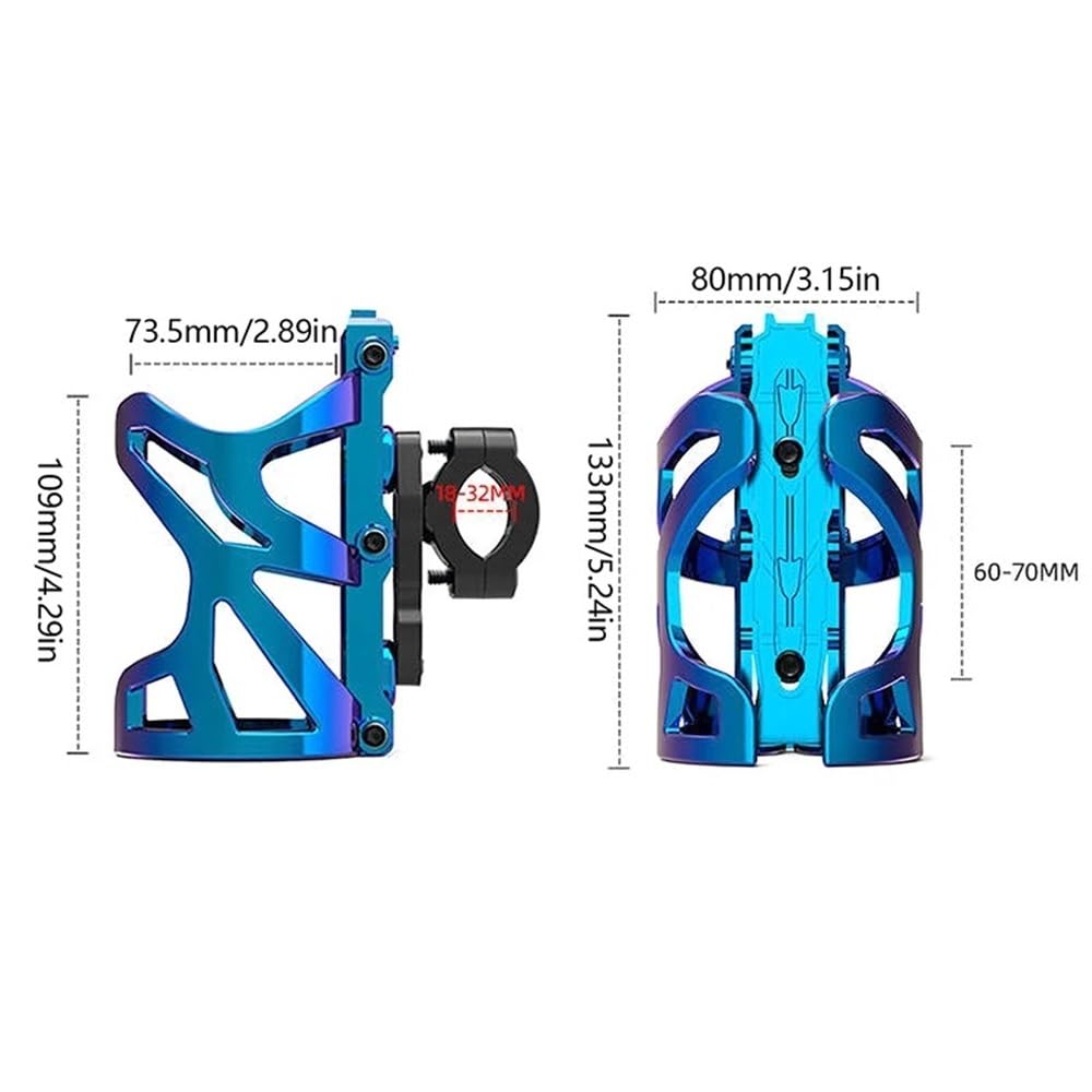 Becherhalter Motorrad 1PC Motorrad Universal Getränkehalter Fahrrad Wasser Tasse Flasche Modifikation Zubehör