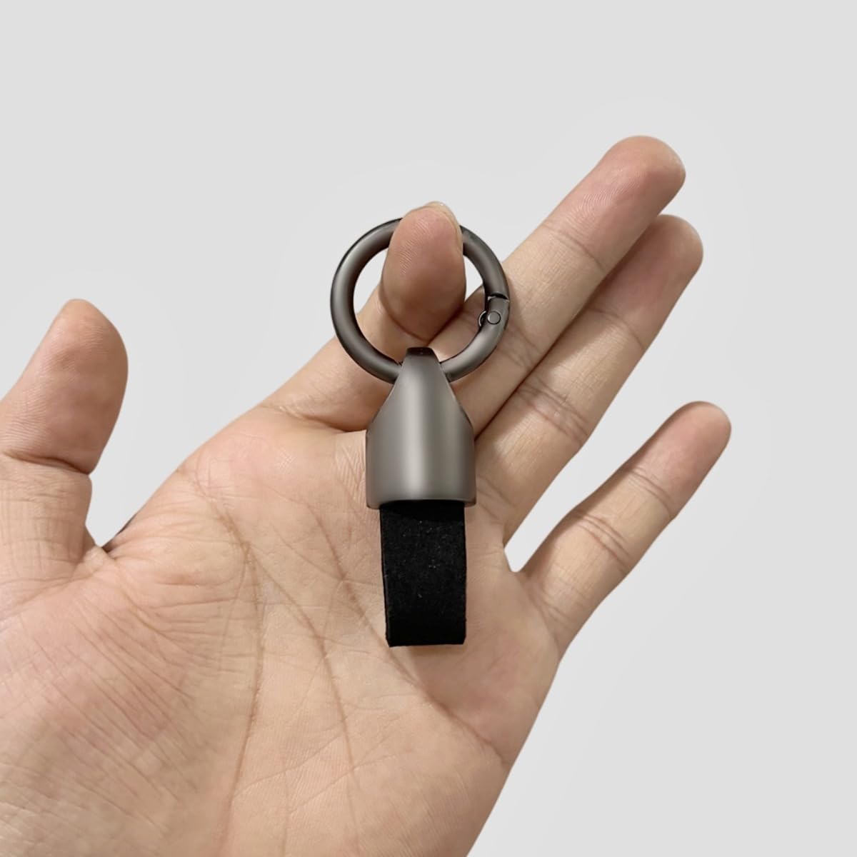 1Pc Car Key Chain Ring Clip, Small Key Fob Accessory with Keyrings Zinc Alloy Buckle