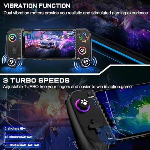 Controlador de teléfono inalámbrico compatible con Steam Link y PlayStation 4