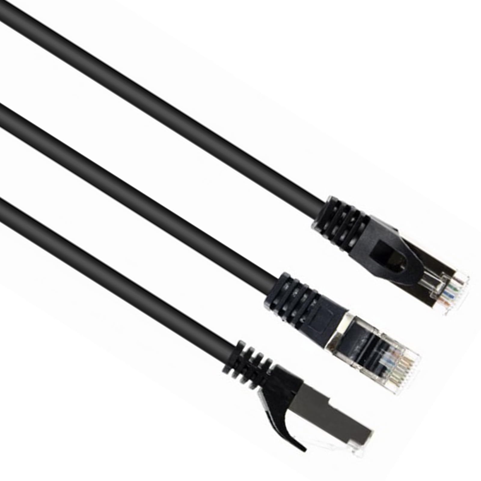 2 pcs GEMBIRD PP6-0.5M/BK Patch cord
