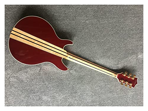 AMINIY Guitare électrique Col d’érable Rosewood Touche d’érable de la Guitare électrique de Jazz Creux (Color : Guitar… - Les Beatles, Paul McCartney, John Lennon, RIngo Starr, George Harrison AMINIY Guitare électrique Col d'érable Rosewood Touche d'érable de la Guitare électrique de Jazz Creux (Color : Guitar… – Image 6