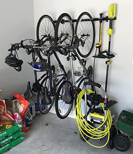 Storeyourboardbikestoragerackholds5bicycleshomeandgarageorganizeradjustablewallhangermount  Urban Country Home Decor Storeyourboard bike storage rack holds 5 bicycles home and garage organizer adjustable wall hanger mount  urban country home decor