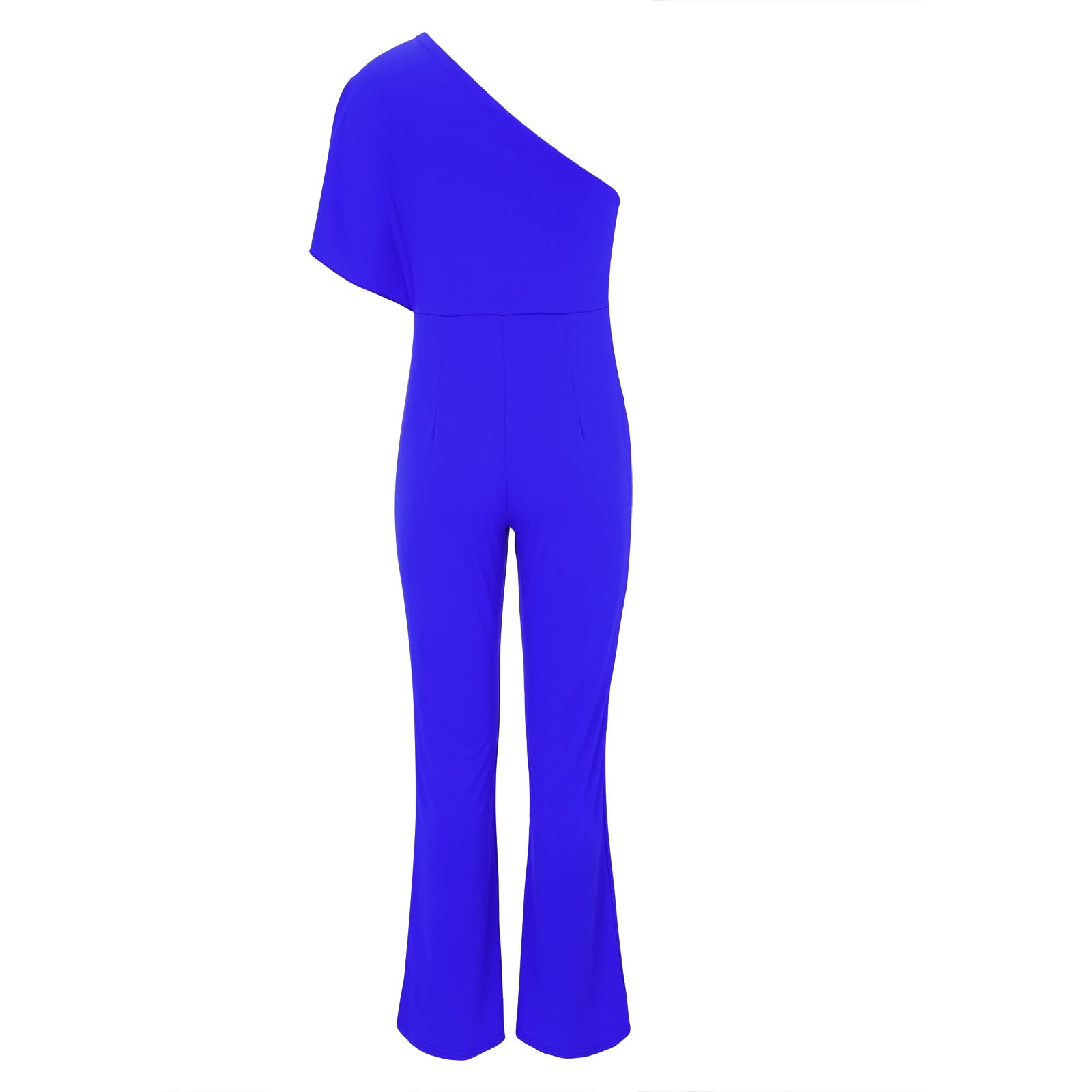 Tuta da donna elegante e sexy – Jumpsuit da donna elegante per matrimonio senza spalle scoperte, tuta estiva da donna, pantaloni lunghi estivi, eleganti pantaloni a gamba larga, pantaloni Sommehose