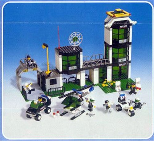 Preisvergleich Produktbild Lego 6332 - Polizei-Hauptquartier, 271 Teile