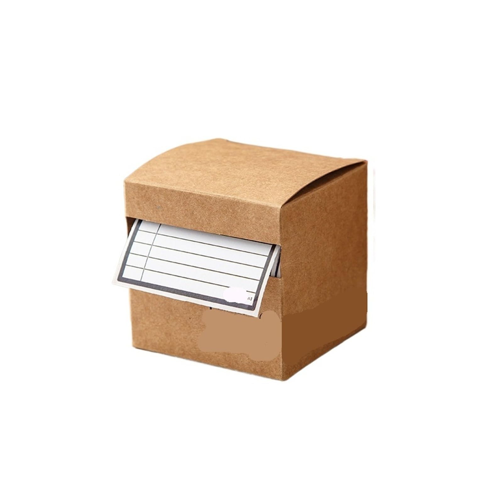 Haftnotizen in Box for Notieren – Memo-Aufkleber mit starker Haftung(Dark color)