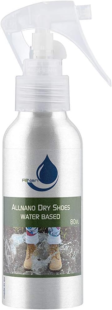 Hydrophobic Spray For Shoes Super Waterproofing Nano Technology Coating With Long Term Effect "Dry Shoes" By Allnano