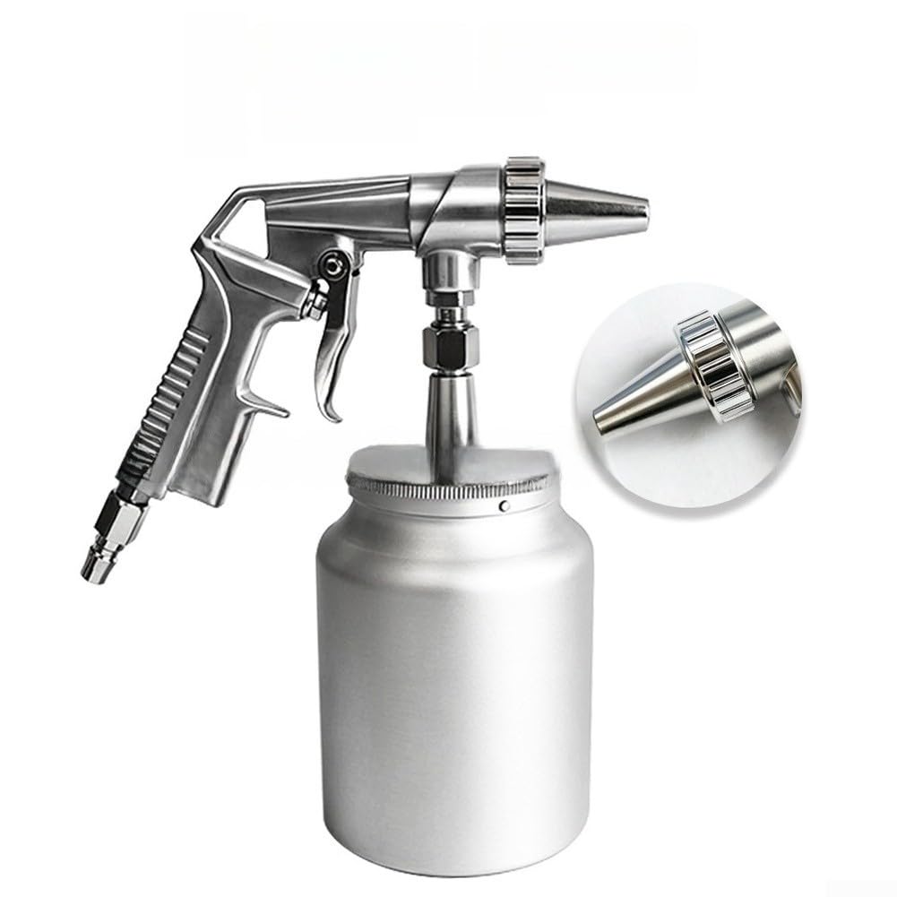 per sabbiatrice Pneumatica 1000ml Lega Alluminio Rimozione Ruggine