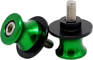 Accesorios for soporte de motocicleta, tornillos for marco de elevación, decoración for accesorios de motocicleta(Green-10mm)