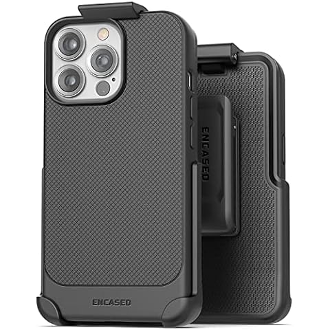 Encased Thin Armor iPhone 13 PRO MAX Belt Clip Case Cover