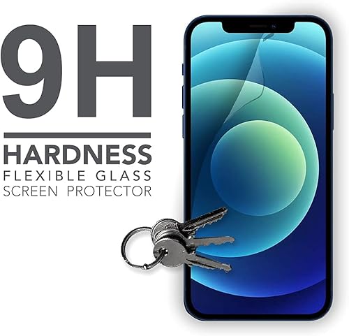 Miniatura 5 de ARMOR Protector de pantalla de vidrio flexible para iPhone 12 Pro Max, protector de privacidad con 9H