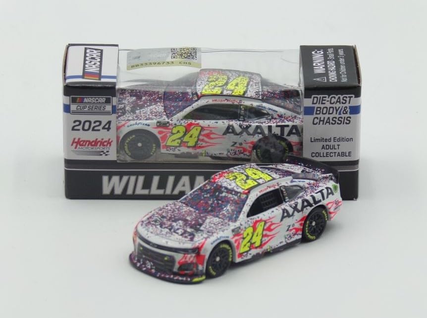 William Byron 2024 Axalta/Daytona 500 Race Win 1:64 Nascar Diecast Chassis