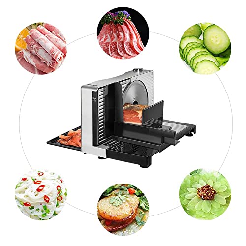 Cortadora eléctrica semi automática para alimentos miniatura 2