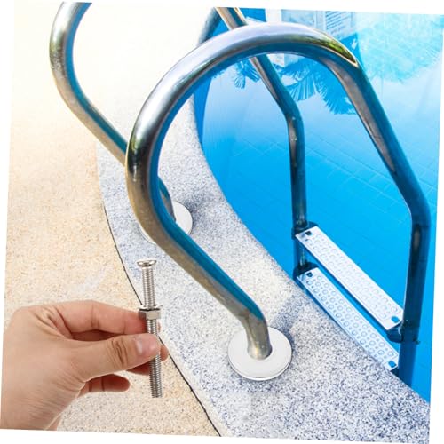 6 tornillos decorativos para escalera de piscina miniatura 3