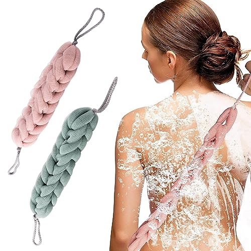 2 Retine Per Sapone In Lino E Cotone - Per Fare Schiuma E Doccia