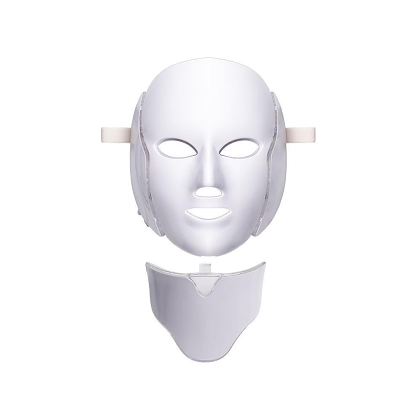 Máscara Facial LED, 7 Colores Terapia de luz Dispositivo de Belleza de Fotones Faciales, para Rejuvenecimiento Facial, Reducción de Arrugas, Antienvejecimiento