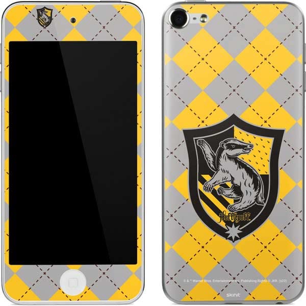 Skinit Decal MP3 Player Skin Compatible with iPod Touch (6th Gen 2015) - Officially Licensed Warner Bros Hufflepuff Crest Design