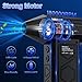 HSTOP Electric Air Duster With Flashlight, 180000RPM Compressed Turbo Fan (10000mAh), Multipurpose Jet Fan, High-Speed Blower With 4 Gear, Assist Lighting